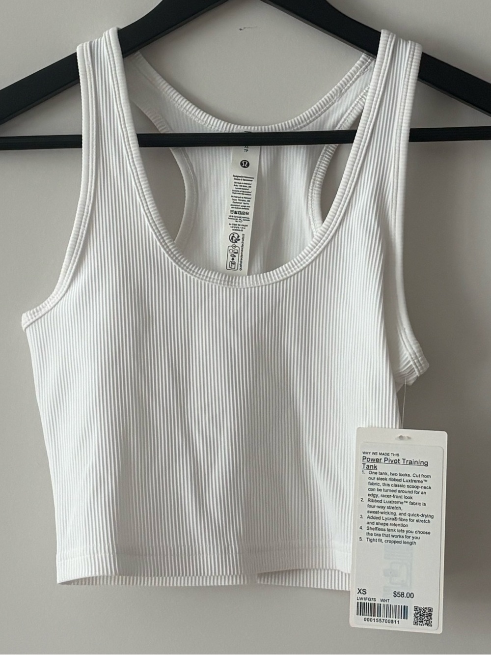 Lululemon Power Pivot Training Tank Top
